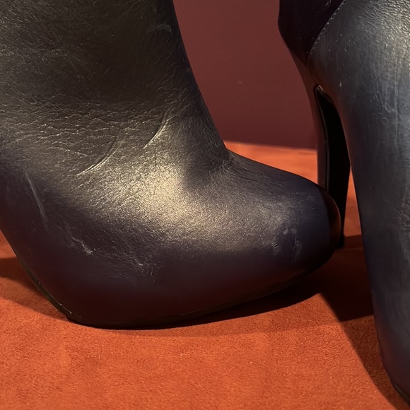 Me Too Blue Ankle Boot size 6 - Picture 8 of 8